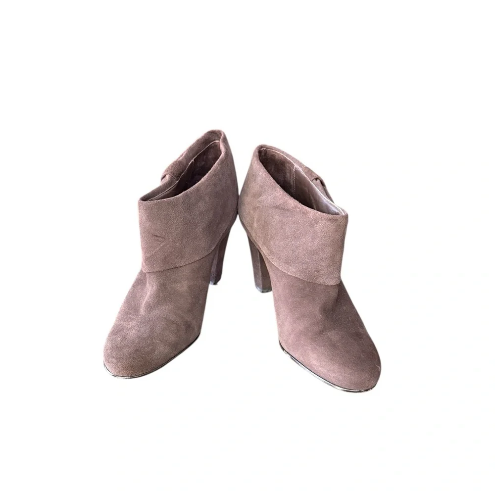 Kate Spade Suede slip on Ankle Booties Size 10M